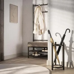 LifestyleFurn Overige Decoratie|Parapluhouder Karalynn kleur Drift Brown