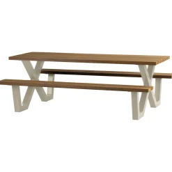 WOOOD Picknicktafels|Picknicktafel Tablo 206 x 145cm, kleur Zand