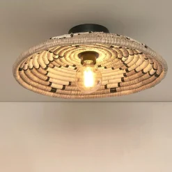 GOOD&MOJO Plafondlampen|Plafondlamp Andros Zeegras, 45cm