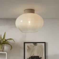 it's about RoMi Plafondlampen|Plafondlamp Bologna 35cm Wit