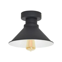 Urban Interiors Plafondlampen|Plafondlamp Dock Ø22cm, kleur Vintage Black