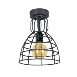 Urban Interiors Plafondlampen|Plafondlamp Francis Ø20x28 Small, kleur Vintage Black