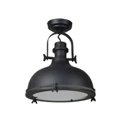 Urban Interiors Plafondlampen|Plafondlamp Harvey Ø32cm., kleur Mat Zwart