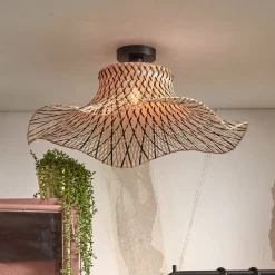 GOOD&MOJO Plafondlampen|Plafondlamp Ibiza Bamboe, 65cm