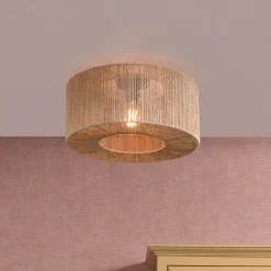 GOOD&MOJO Plafondlampen|Plafondlamp Iguazu Jute Naturel