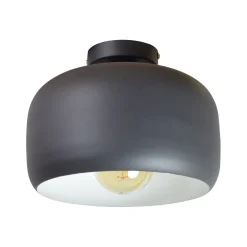 Urban Interiors Plafondlampen|Plafondlamp Ivy Ø30x22, kleur Vintage Black