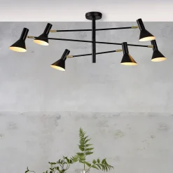 it's about RoMi Plafondlampen|Plafondlamp Izmir 6-lamps