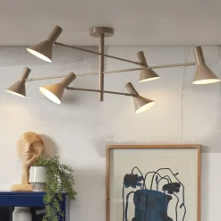 it's about RoMi Plafondlampen|Plafondlamp Izmir 6-lamps