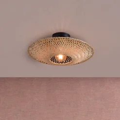 GOOD&MOJO Plafondlampen|Plafondlamp Kalimantan Bamboe Naturel