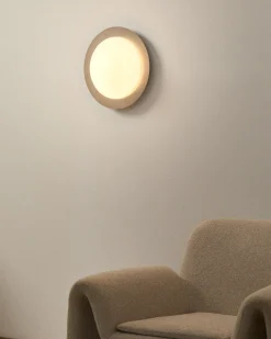 Kave Home Plafondlampen|Plafondlamp Novae 40cm, kleur Licht Grijs