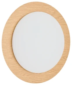 Kave Home Badkameraccessoires|Plafondlampen|Plafondlamp Novae Houtlook, 40cm