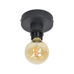 Urban Interiors Plafondlampen|Plafondlamp Single, kleur Vintage Black