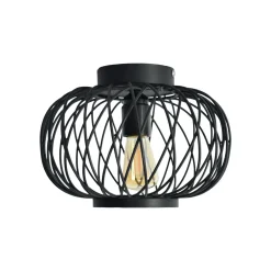 Urban Interiors Plafondlampen|Plafondlamp Twist Ø25cm, kleur Zwart