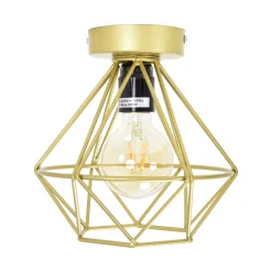 Urban Interiors Plafondlampen|Plafondlamp Wire Ø22cm Goud