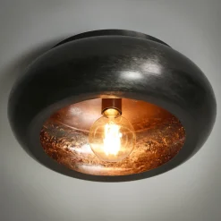 LifestyleFurn Plafondlampen|Plafondlamp Yamil kleur Zwart nikkel