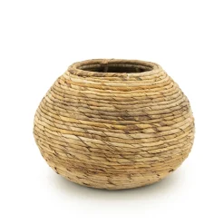 By-Boo Potten & Manden|Plantenpot Benti Abaca Natuurlijk
