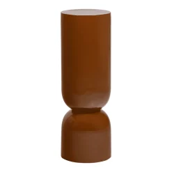 WOOOD Zuilen/Pilaren|Potten & Manden|Plantenstandaard/Plantenpot Toval 95cm hoog, kleur Honinggeel