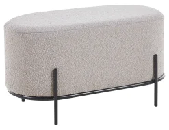 Artistiq Living Poefs & Hockers|Poef Imberly Bouclé, 80 x 40cm