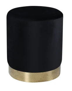 Nohr Poefs & Hockers|Poef Jarron Velvet Zwart