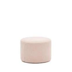Kave Home Poefs & Hockers|Poef Kaeli Bouclé, 60cm