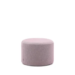 Kave Home Poefs & Hockers|Poef Kaeli Structuurstof, kleur Lila