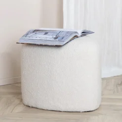 Nohr Poefs & Hockers|Poef Liem Teddy Off White