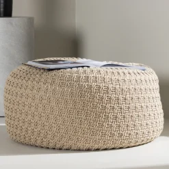 Nohr Poefs & Hockers|Poef Montario kleur Beige