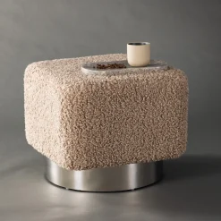 Nohr Poefs & Hockers|Poef Montey Teddy, kleur Bruin