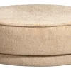 vtwonen Poefs & Hockers|Poef Pearl Chenille, 80cm, kleur Naturel