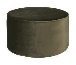 WOOOD Poefs & Hockers|Poef Sara Laag, Velvet