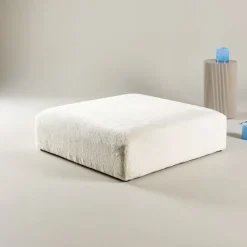 Nohr Poefs & Hockers|Poef Taneka Faux fur, kleur Beige