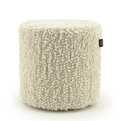 By-Boo Poefs & Hockers|Poef Vista Grof Bouclé, 40cm