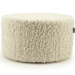 By-Boo Poefs & Hockers|Poef Vista Grof Bouclé, 60cm