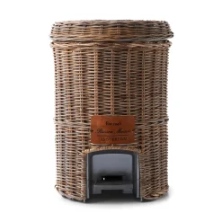 Rivièra Maison Keukengerei|Prullenbak Rustic Rattan Classic Rattan, kleur Bruin
