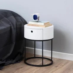 Bendt Nachtkastjes|Nachtkastjes|Rond Nachtkastje Gaga met lade