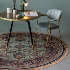 ZILT Vloerkleden|Rond Vloerkleed Boog kleur Groen