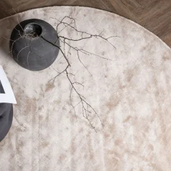 Nohr Vloerkleden|Rond Vloerkleed Cherelle 200cm Beige