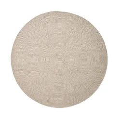 Kave Home Vloerkleden|Rond Vloerkleed Despas 150cm, kleur Ecru
