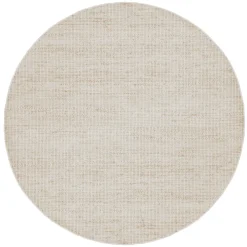 MUST Living Vloerkleden|Rond Vloerkleed Hero 200cm, kleur Ivory/Naturel