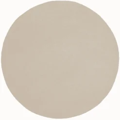 MUST Living Vloerkleden|Rond Vloerkleed Noble 150cm, kleur Zand