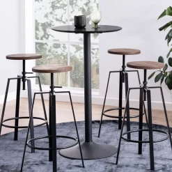 Bendt Bartafels|Ronde Bartafel Ina kleur Zwart