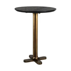 Richmond Interiors Bartafels|Ronde Bartafel Revelin Mangohout, 80cm