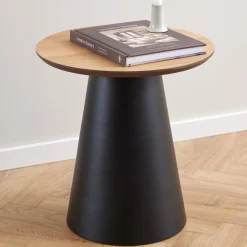 Bendt Ronde Bijzettafel|Ronde Bijzettafel Anemone Eiken, 45cm