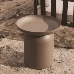 Kave Home Loungetafels & Bijzettafels|Ronde Bijzettafel Arcola 45cm