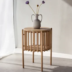Nohr Ronde Bijzettafel|Ronde Bijzettafel Arwa 45cm, kleur Naturel