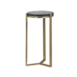 Richmond Interiors Ronde Bijzettafel|Ronde Bijzettafel Aubrey 29cm, kleur Goud