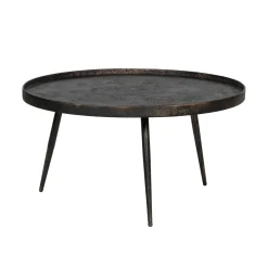 WOOOD Ronde Bijzettafel|Ronde Salontafel|Ronde Bijzettafel Bounds Goud