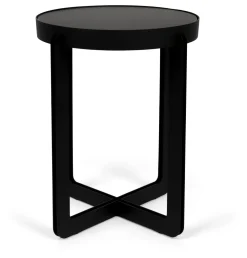 Zuiver Zwarte Bijzettafel|Ronde Bijzettafel|Ronde Bijzettafel Centre 43cm