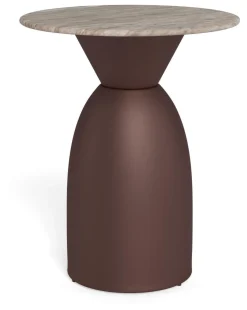 Bendt Ronde Bijzettafel|Ronde Bijzettafel Chardai Marmer, 40cm