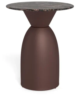 Bendt Ronde Bijzettafel|Ronde Bijzettafel Chardai Marmer, 40cm